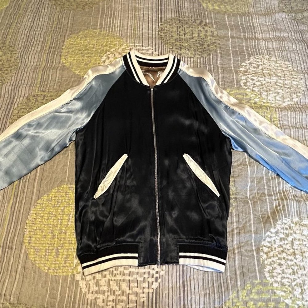 Sandro reversible Varsity Jacket